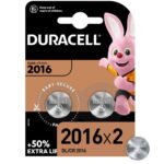 Элемент питания Duracell CR2016