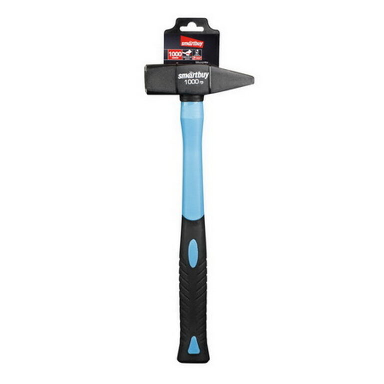 Молоток слесарный с прорезинен. фиберглассовой рукояткой, 1000 г, Smartbuy tools (SBT-GH-1000)/18