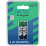 Perfeo AAA950mAh/2BL  Аккумулятор Пластик