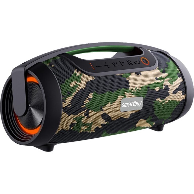 Портативная колонка Smartbuy COMMANDER, 80Вт, Bluetooth, USB, камо (SBS-5330)/6