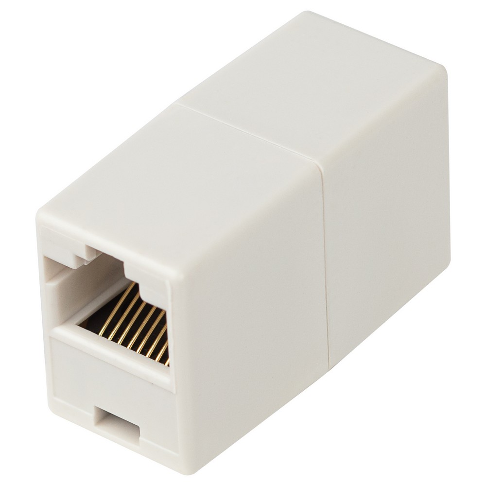 Проходной адаптер ЭРА тип RJ45-RJ45 категория 5е неэкранированный упаковка 20 штук Проходной адаптер ЭРА тип RJ45-RJ45 категория 5е неэкранированный упаковка 20 штук