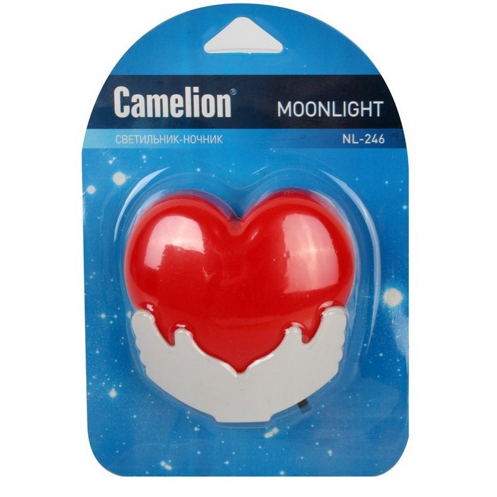 Camelion NL-246 "Сердце" (LED ночник с выкл, 220В) Camelion NL-246 "Сердце" (LED ночник с выкл, 220В)