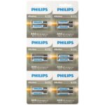 Батарейки Philips LR03A12S/51 ААА алкалиновые 1,5v 2х6 шт. LR03,2BL Entry (12/96/288/19584)