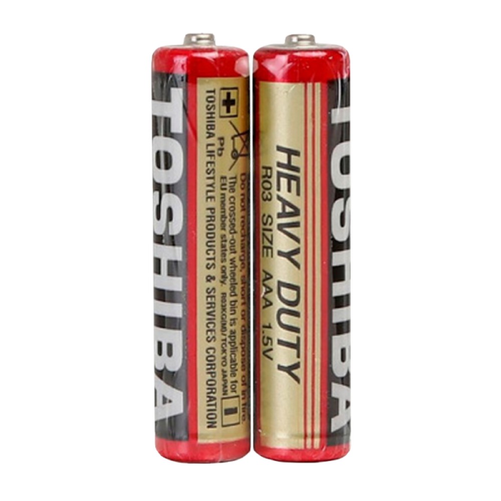 Батарейка Toshiba R03 AAA Shrink 2 Heavy Duty 1.5V (2/40/200/1000) Батарейка Toshiba R03 AAA Shrink 2 Heavy Duty 1.5V (2/40/200/1000)