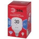 Лампа светодиодная ЭРА RED LINE LED POWER T80-30W-6500-E27 R 30 Вт колокол холодный белый