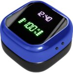 Bluetooth-наушники беспроводные Smart вакуумные c LED дисплеем More choice BW22S TWS (Blue)