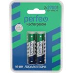 Perfeo AA2700mAh/2BL  Аккумулятор Пластик