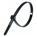 Хомут нейлоновый Smartbuy, 4,8х300, черный (SBE-CT-48-300-b)/200