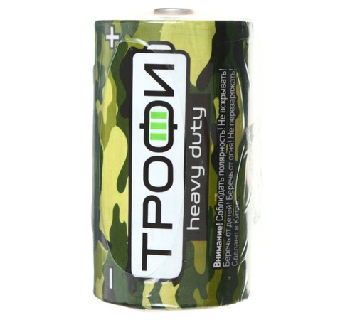Батарейки Трофи R20-2S CLASSIC HEAVY DUTY Zinc (12/288/4608)
