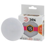 Лампочка светодиодная ЭРА STD LED GX-15W-827-GX53 GX53 15Вт таблетка теплый белый свет