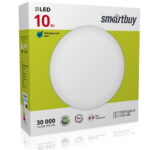 Светодиодный потолочный светильник (LED) Smartbuy-10W Wt (SBL-White-10-Wt-6K)