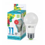 Лампа светодиодная LED-A60-standard 11Вт 230В Е27 4000К 990Лм ASD