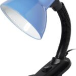 Настольный светильник Smartbuy Е27 с прищепкой  голубой (SBL-DeskL01-Blue)