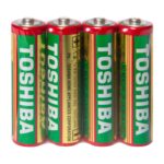 Батарейка Toshiba R6 AA Shrink 4 Heavy Duty 1.5V (4/40/200/1000)
