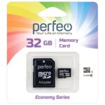 Perfeo microSD 32GB High-Capacity (Class 10) w/o Adapter