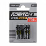 Элемент питания ROBITON WINNER R-FR03-BL4 FR03 BL4