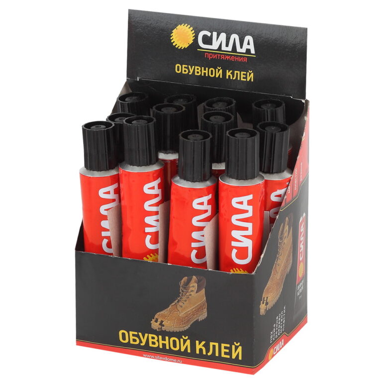 Клей СИЛА SSTB-30 обувной 30 мл туба ШБ-12 шт