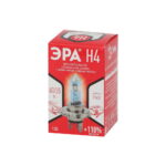 Лампы АВТОМОБИЛЬНЫЕ_57 напр ЭРА Автолампа   H4 12V 55W +110% P43t (лампа головного света)