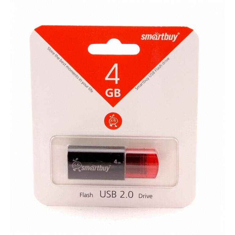 Флеш-накопитель USB 4 GB Smart Вuy Click чёрный