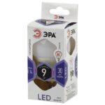 Лампочка светодиодная ЭРА STD LED P45-9W-860-E14 E14 / Е14 9Вт шар холодный дневной свет