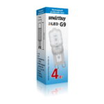 Светодиодная (LED) Лампа Smartbuy-G9-4W/6400/G9  (SBL-G9 04-64K)