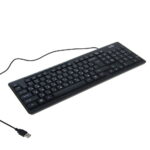 Клавиатура CBR  KB 111M, USB, чёрная. Классическая раскладка. 102 + 9 клавиши. Переключение языка 1