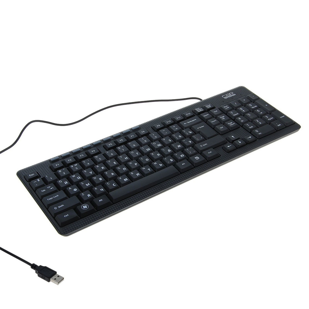 Клавиатура CBR KB 111M, USB, чёрная. Классическая раскладка. 102 + 9 клавиши. Переключение языка 1 Клавиатура CBR KB 111M, USB, чёрная. Классическая раскладка. 102 + 9 клавиши. Переключение языка 1