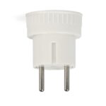 Адаптер переходник Smartbuy, без заземления белый 6А 250В (SBE-06-S05-w)