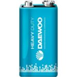 Батарейка Daewoo Крона 6F22 Shrink 1 Heavy Duty 9V (1/10/400)