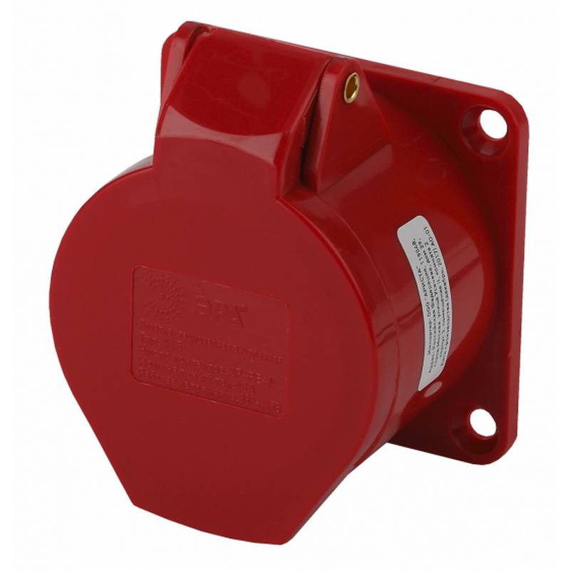 Розетка ЭРА R(IN)-16-3P-PE-N-IP44 стационарная внутренняя 415 3Р+РЕ+N 16А 380В IP44 Розетка ЭРА R(IN)-16-3P-PE-N-IP44 стационарная внутренняя 415 3Р+РЕ+N 16А 380В IP44