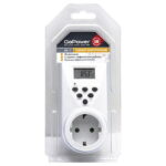 Таймер электронный GoPower Timix 04 16A 3600W 7дн/24ч/1мин (1/12/48)