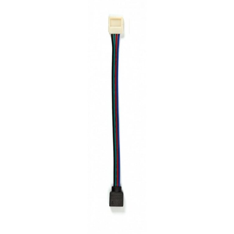 Коннектор DS RGB-10mm-15cm провод (SBL-10mmRGBDS)