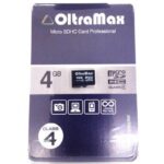 Карта памяти MicroSD  4GB  OltraMax Class  4 без адаптера