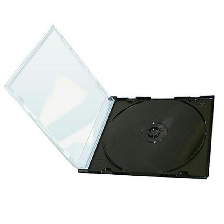 Футляр для 1CD 5 мм Slim (чёрный) (200)