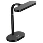 Camelion KD-829  C02 чёрный LED (Свет-ник наст, 8Вт, регулировка яркости, 3 цвет темп)