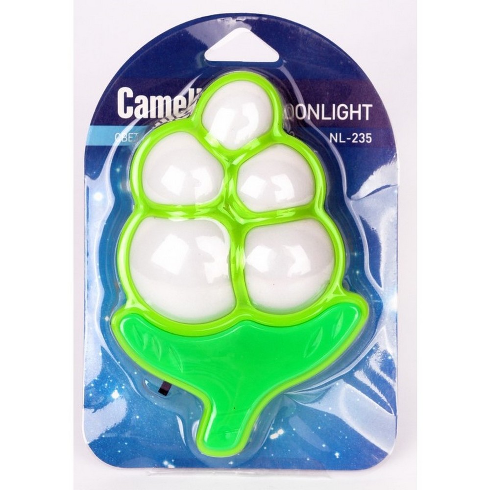 Camelion NL-235 "Виноград" (Led ночник с выкл, 220V) Camelion NL-235 "Виноград" (Led ночник с выкл, 220V)