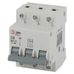 SIMPLE-mod-22 ЭРА SIMPLE Автоматический выключатель 3P 20А (C) 4,5кА ВА 47-29 (4/60/1680)