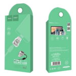 Переходник HOCO UA8 Type-C (m)-microUSB (f) пластик серебряный (1/32/320)