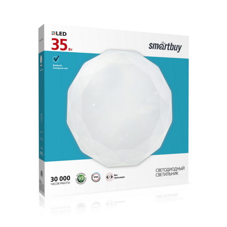 Светодиодный потолочный светильник (LED) Smartbuy-35W Dimond (SBL-Dmd-35-W-6K)