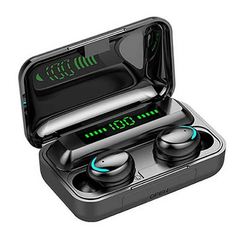 Наушники TWS Bluetooth LOONA синхронизация с Android/iOS микрофон цифровая индикация Bluetooth 5.0 чёрные (TWS-006black) (1/100)