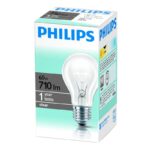 Лампа накаливания Philips А55 60W E27 230V Сl