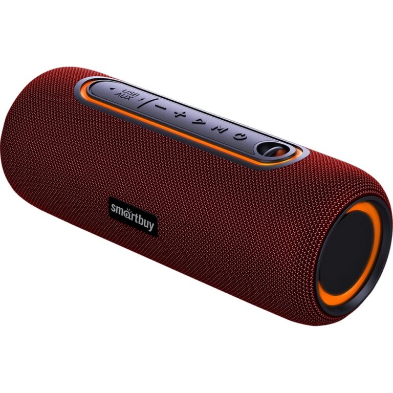 Портативная колонка Smartbuy HERO, 16Вт, Bluetooth, FM, USB, красная (SBS-5290)/12