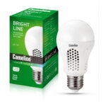 Camelion LA-115 (Св-к LED аккумуляторный с цоколем Е27, 18 LED, Li-ion, 220В)