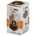 Лампочка светодиодная ЭРА STD LED R50-6W-827-E14 Е14 / Е14 6Вт рефлектор теплый белый свет