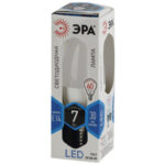 Лампочка светодиодная ЭРА STD LED B35-7W-840-E14 E14 / Е14 7Вт свеча нейтральный белый свет