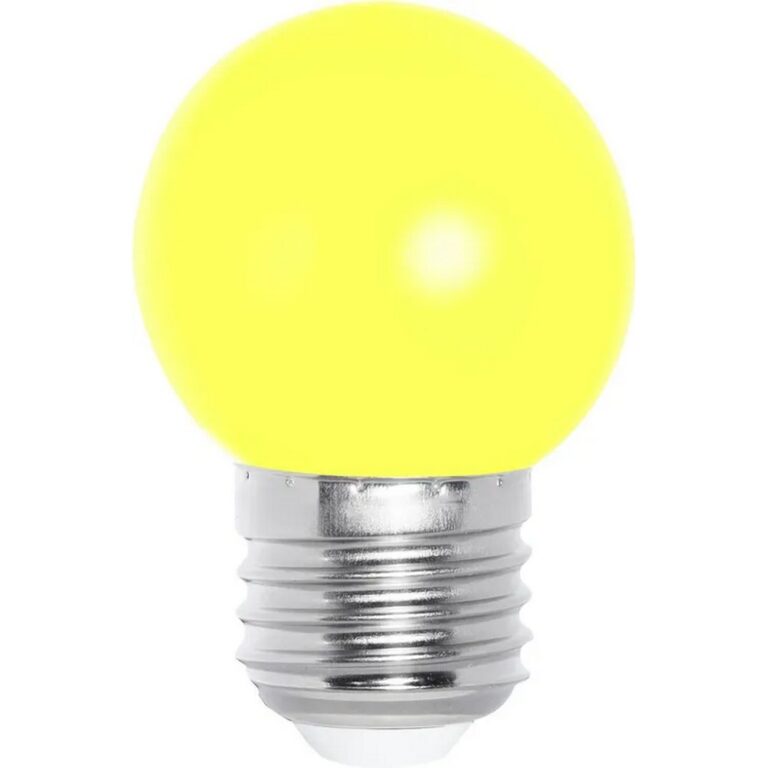Светодиодная (LED) Лампа YELLOW Smartbuy-G45-01W/E27 (SBL-G45Y-01-E27)