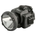 Ultraflash LED5366 (фонарь налобн аккум 220В, черный, 0,5 Ватт  LED, 2 реж, пласт, бокс)