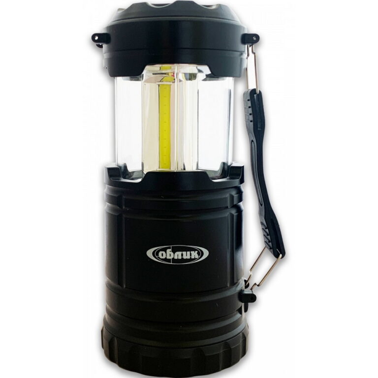 фонарь  Облик 4031 - 3 COB+1 LED (3*AA) кемпинг