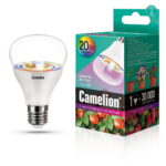 Camelion LED20-PL/BIO/E27 (Эл.лампа светодиодная для растений 20Вт 220В)