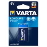 Батарейка Varta LONGLIFE Крона 6LR61 BL1 Alkaline 9V (4122) (1/10/50)